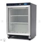  Καταψύκτης - 200L - Μαύρο - με γυάλινη πόρτα